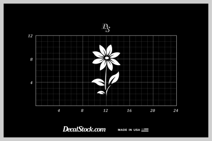 Flower Decal (Sanguinaria canadensis) - Image 3