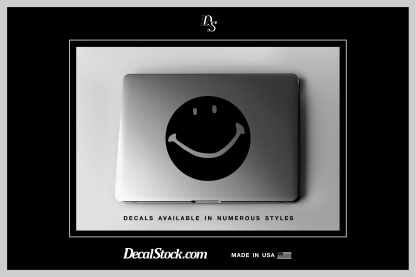 Smiley Face Decal (Solid) - Image 4