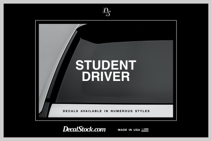 Student Driver Decal