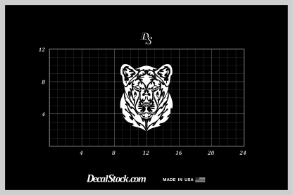 Panther Face Decal - Image 5