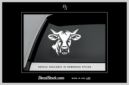 Bull Decal (Male Cow)