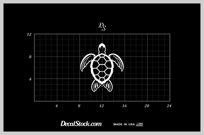 Sea Turtle Decal - Image 5