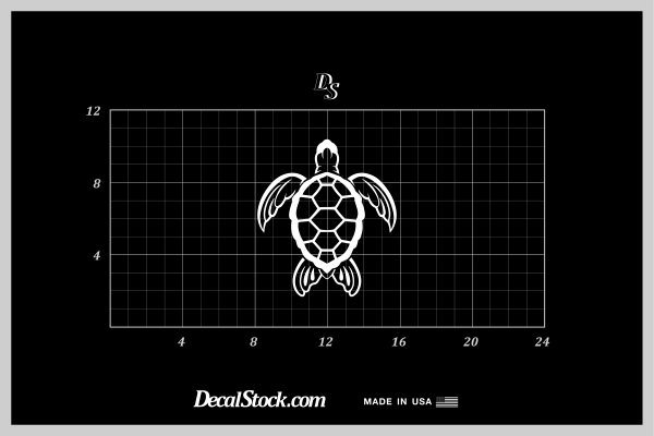 Sea Turtle Decal - Image 5