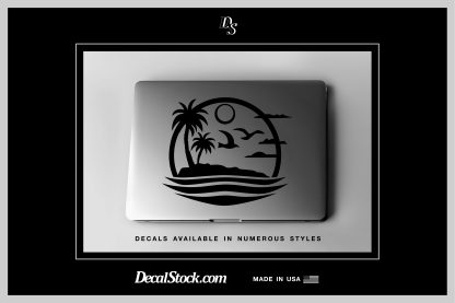 Tropical Island Decal - Image 4