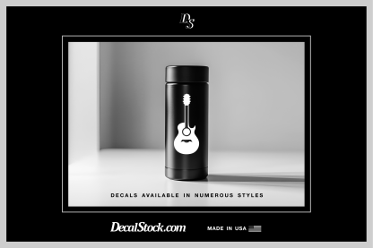 Acoustic Guitar Decal - Image 3