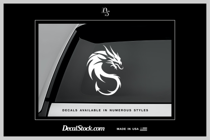 S-shaped Dragon Decal