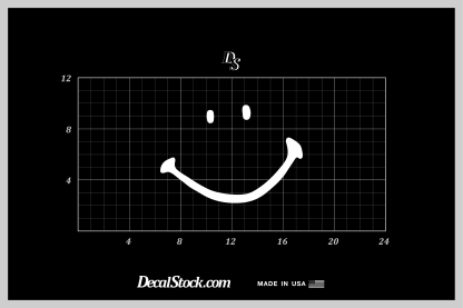 Smiley Face Decal - Image 5