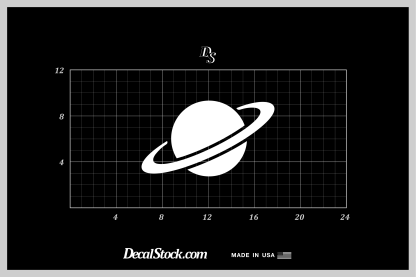 Saturn Solid Decal - Image 5