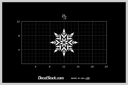 Snowflake Decal - Image 5