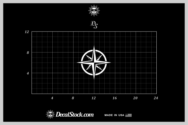 Compass Decal - Image 5