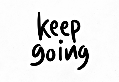 Keep Going Decal