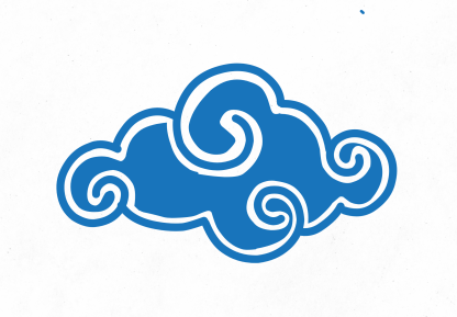 Tibetan Cloud Decal