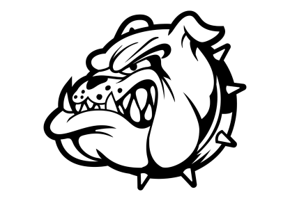 Tough Bull Dog Decal