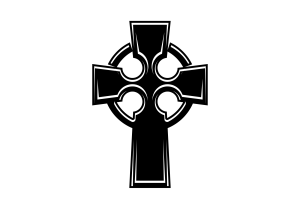 Catholic Cross Decal