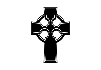 Catholic Cross Decal