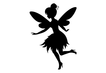 Flying Fairy Decal