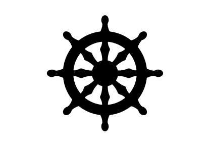 Buddhism Wheel Decal