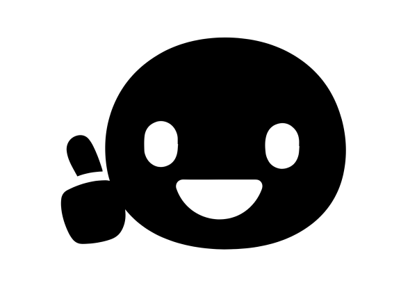 Thumbs-Up Smiley Face Solid