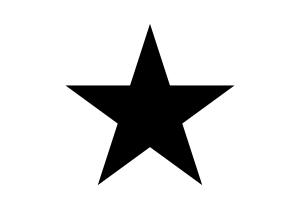 Five-Pointed Star Decal