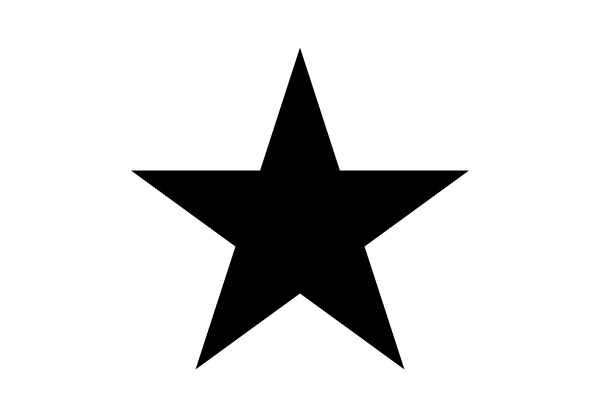 Five-Pointed Star Decal