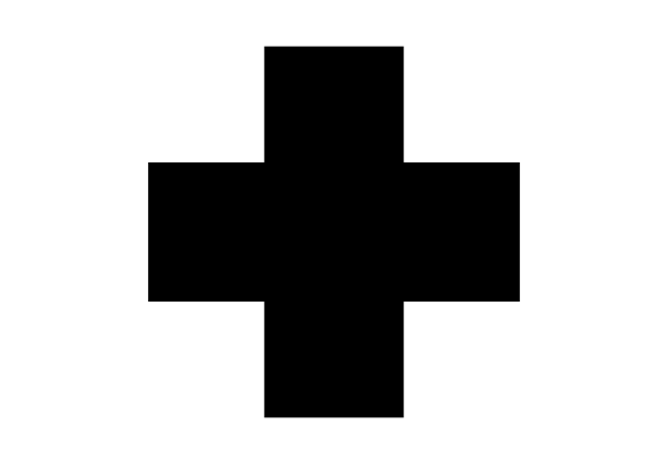 Plus Sign Decal