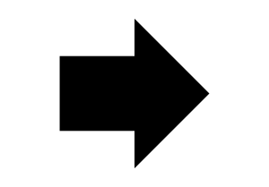 Arrow Thick Solid Decal