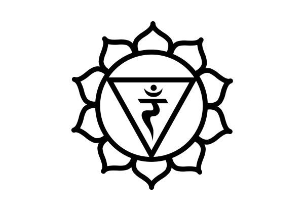 Solar Plexus Chakra RAM Symbol Decal