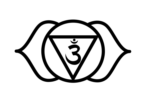 Third Eye Chakra Symbol Icon Decal