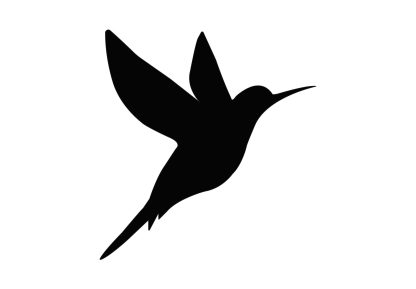 Sparrow Bird Silhouette Decal